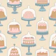 Vienna coffee house cakes Vintage style cream