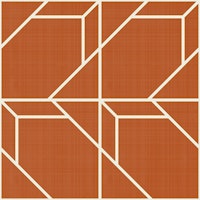 Minimal Balanced Grid - Orange wallpaper