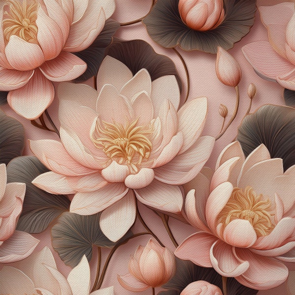 Flowers Pink Lotus Garden