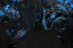 Neon Gaming mural - blue