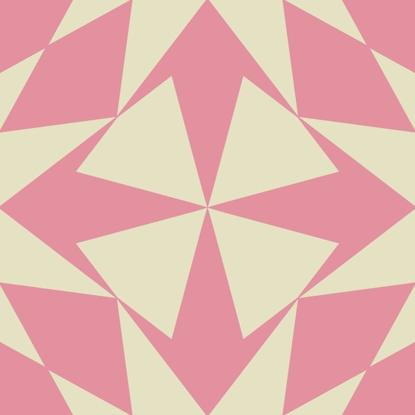 Pink Starburst Geometry