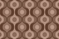 Moody Mocha 70s Groovy Geometry wallpaper