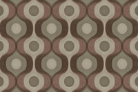 Moody Tan 70s Groovy Geometry tapet