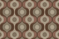 Moody Tan 70s Groovy Geometry wallpaper