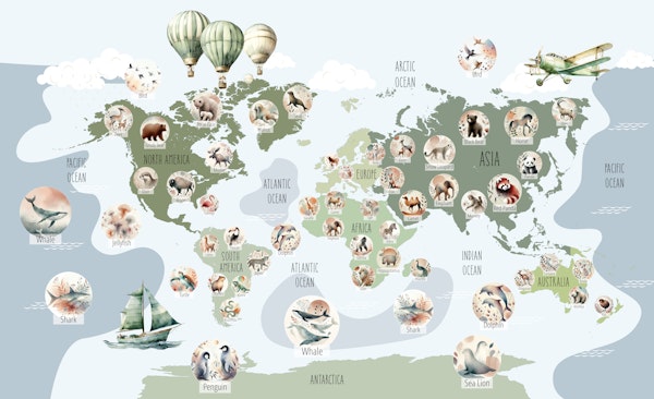 Adventure Wildlife Map