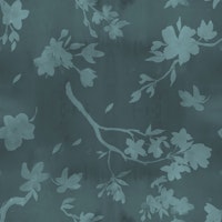 Watercolour Midnight Blossoms wallpaper