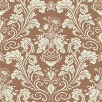 Ornate Blooms in Ivory ταπετσαρία