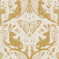 Elegant Rabbit Harmony behang