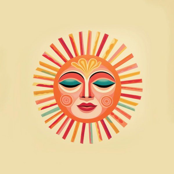 Celestial Shine Sun Face