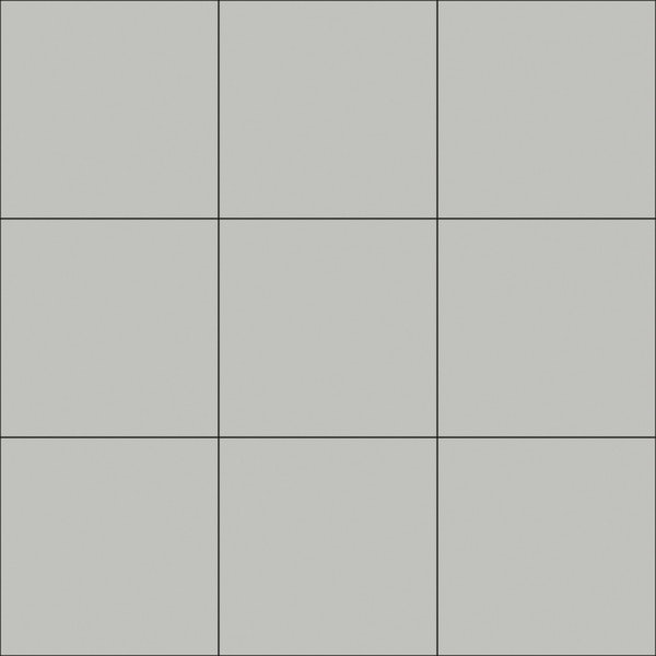 Grid Pattern - Gray with Large Grid