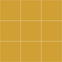 Grid Pattern - Mustard Yellow with Large Grid tapet