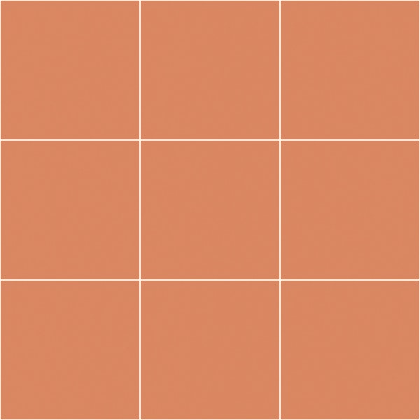 Grid Pattern - Coral with Large Grid