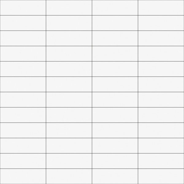 Horizontal Grid Pattern - White