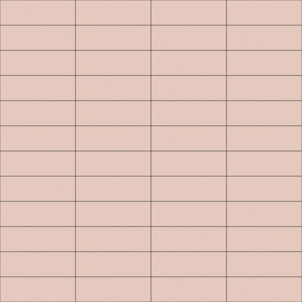 Horizontal Grid Pattern - Pink
