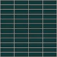 Horizontal Grid Pattern - Greenish Blue