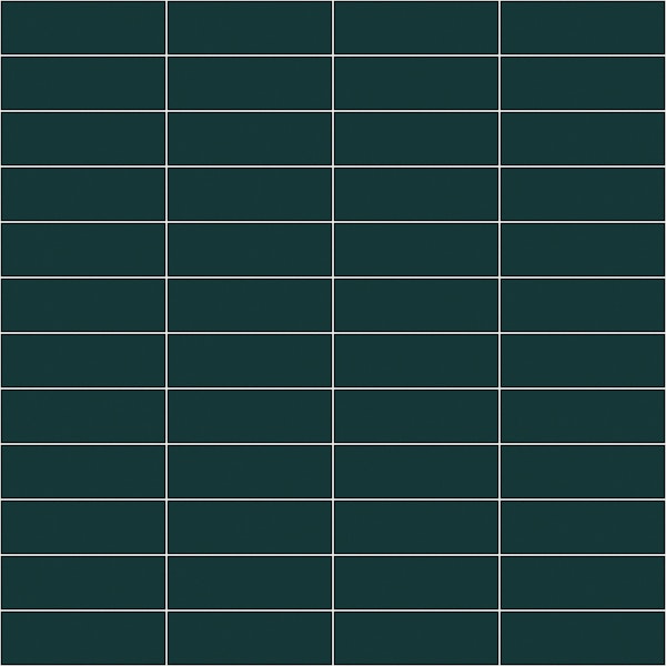Horizontal Grid Pattern - Greenish Blue