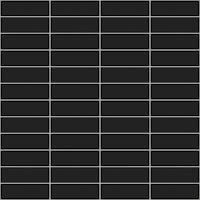 Horizontal Grid Pattern - Black behang