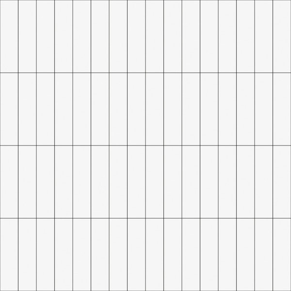 Vertical Grid Pattern - White