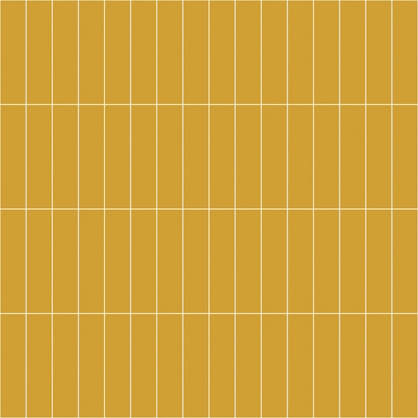 Vertical Grid Pattern - Mustard Yellow