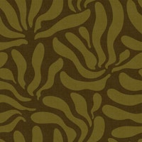 Flowing Modern Leaves Khaki WP tapeta