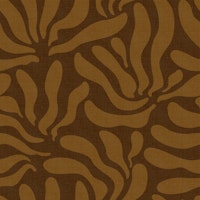 Flowing Modern Leaves Brown Soil WP wallpaper