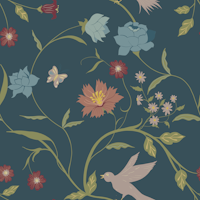 Vintage Enchanted Delight behang