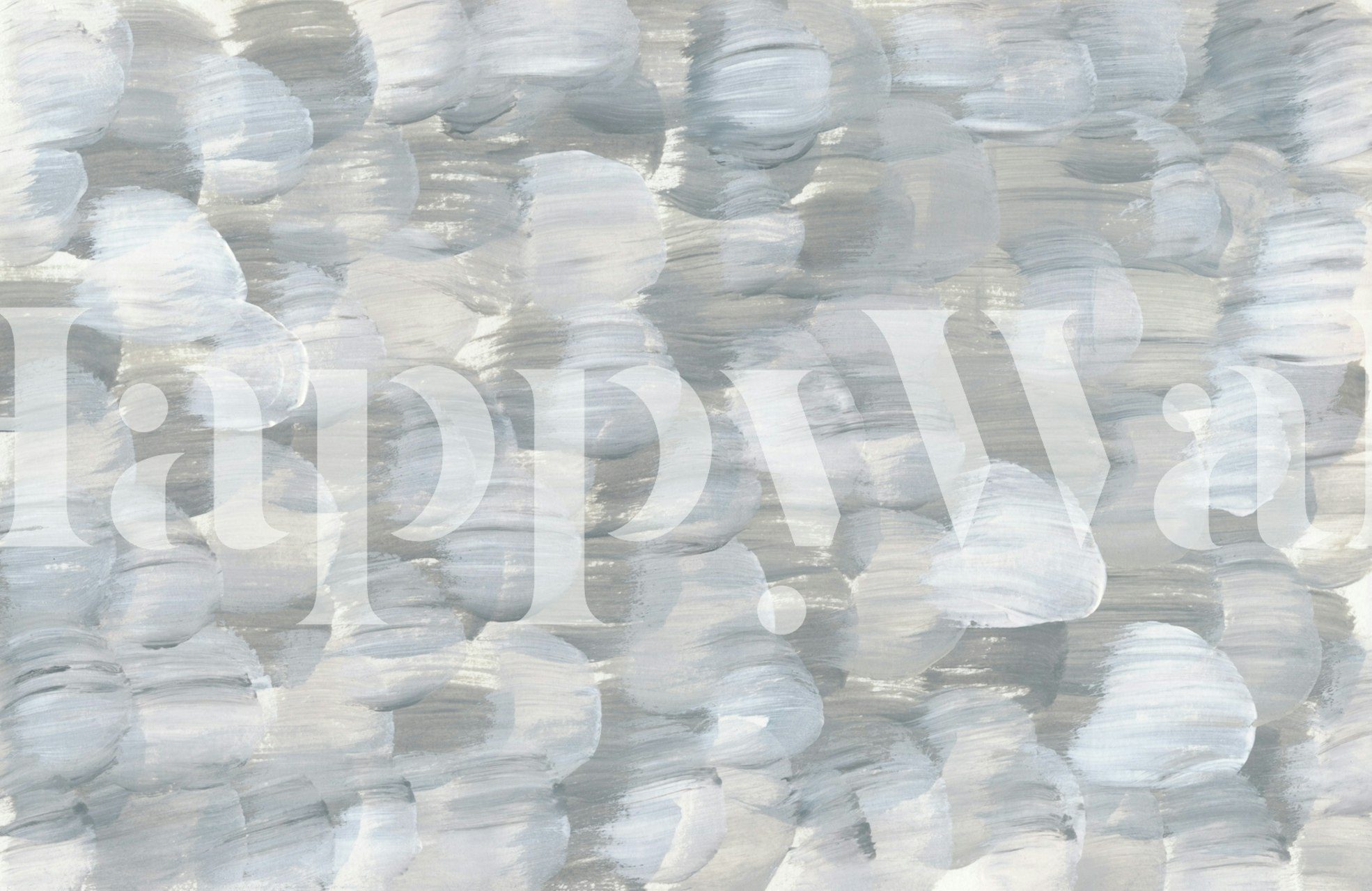 Calm Silver Strokes tapeta v pokoji