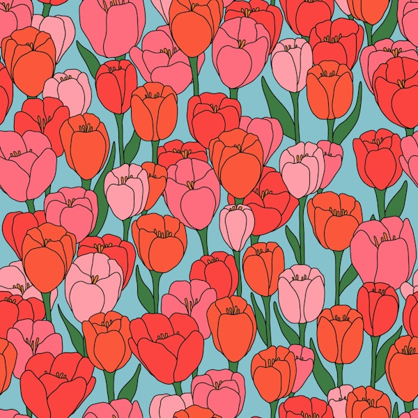 Tulip Garden Harmony