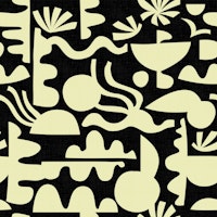 Retro Abstraction Kira 01 Vibrant Shapes WP tapet