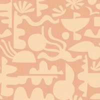 Retro Abstraction Kira 01 Cozy Blush WM tapete