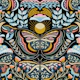 Bohemian Butterflies Flowers Cats 02 WM