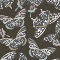 Bohemian Butterflies - Muted Shades WM behang