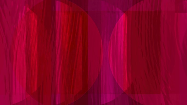 Abstract Cherry Bauhaus Geometry