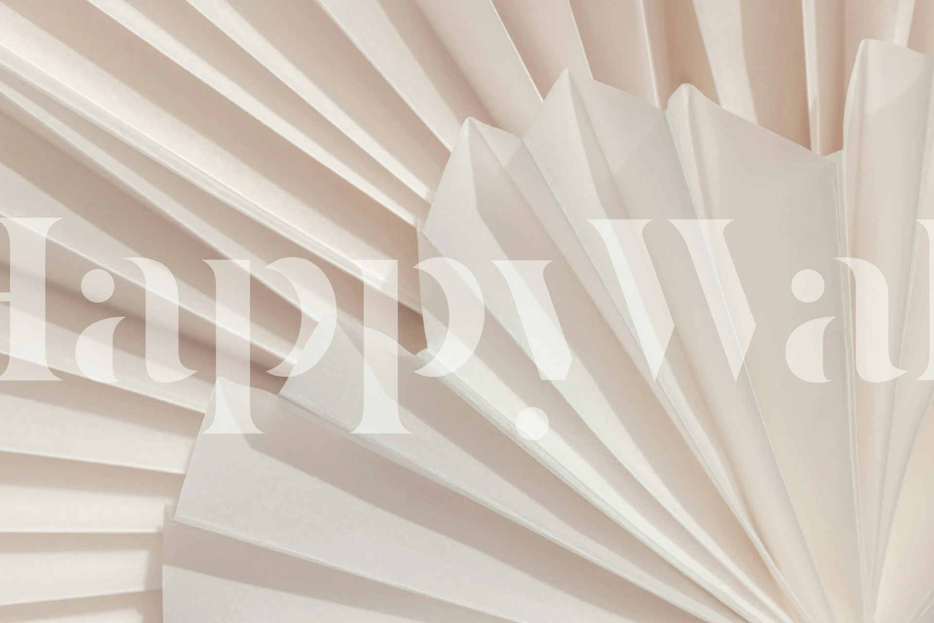 Folded Paper 1 tapeta w pokoju