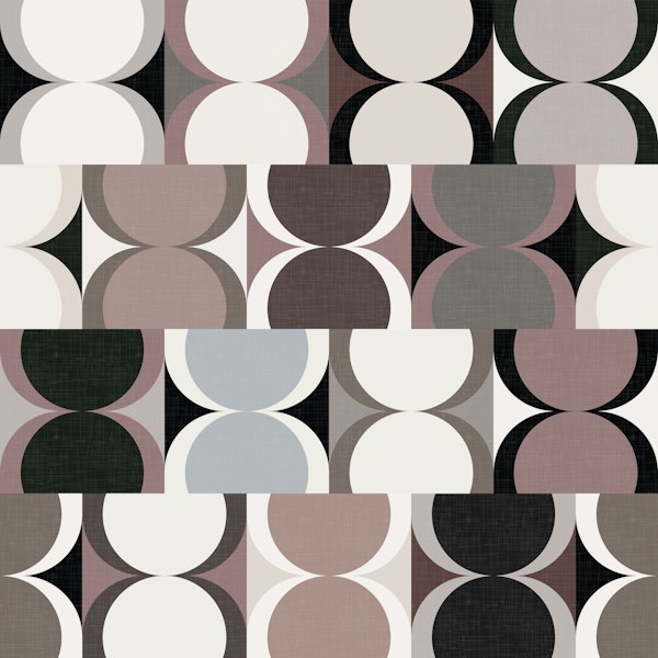 Abstract Hourglass Mid Century Decor 06 WP