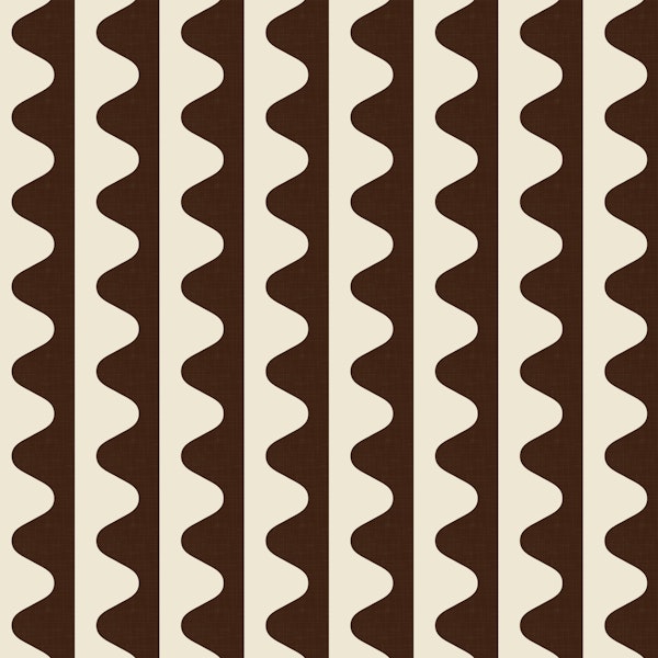 Creamy Chocolate Bar Wavy Decor WM