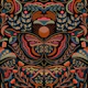 Bohemian Butterflies Flowers Cats 05 WP