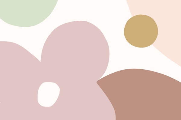 Abstract Soft Florals