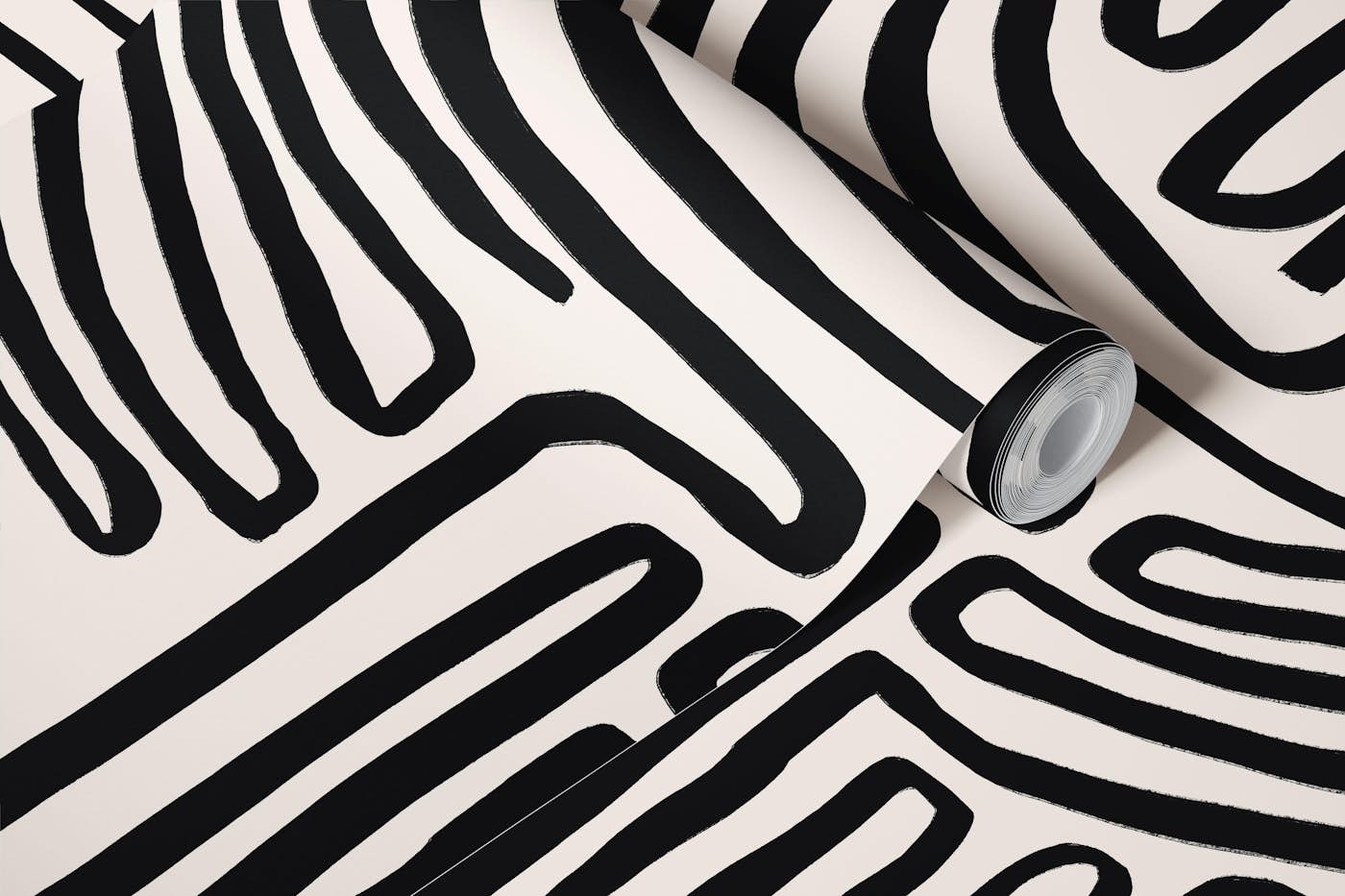 Tribal Lines wallpaper roll