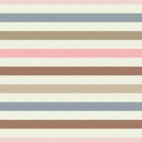 Simple Horizontal Stripes Coastal Vibes WM carta da parati