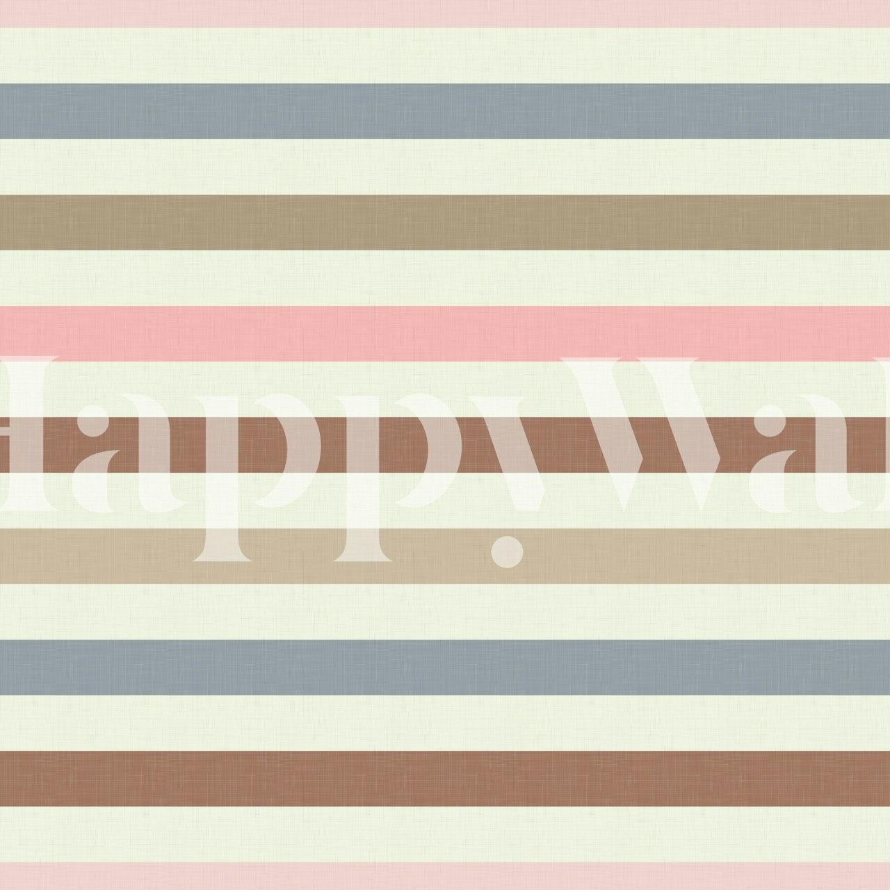 Simple Horizontal Stripes Coastal Vibes wallpaper
