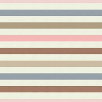 Simple Horizontal Stripes Coastal Vibes WP carta da parati