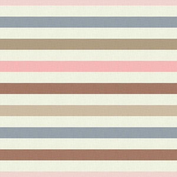 Simple Horizontal Stripes Coastal Vibes WP