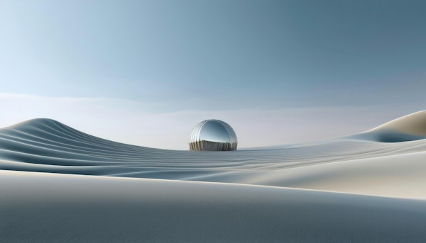 Futuristic Landscape Calm