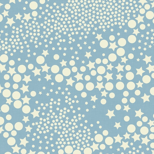 Galaxy Glam Geometry Sky Blue WM