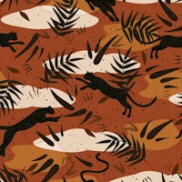 Nomad Wilderness in Earthy Shades WM tapet