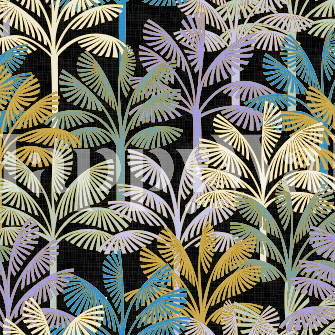 Magical Jungle No.08 wallpaper in a room