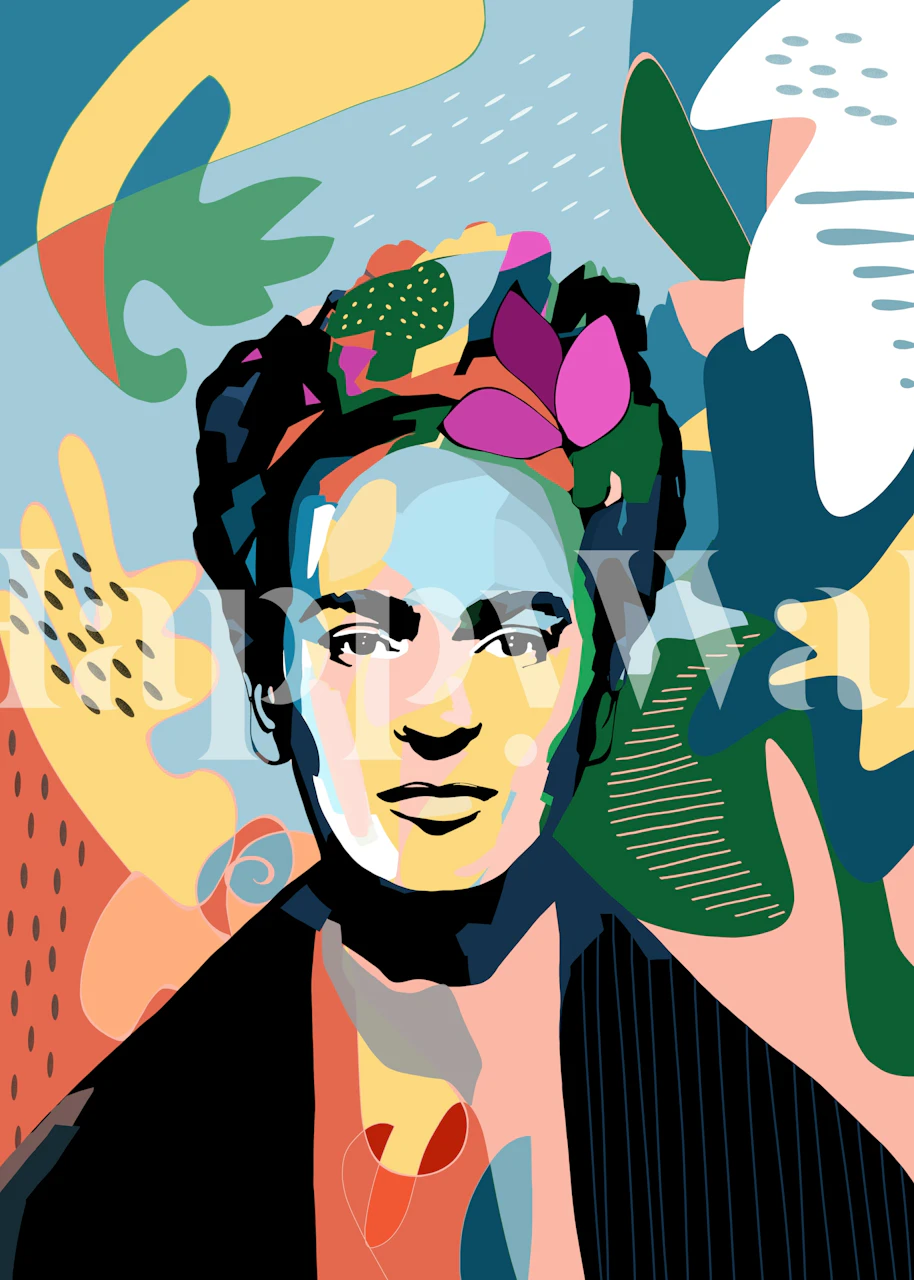 Papier peint Mexican Icon dans un cadre