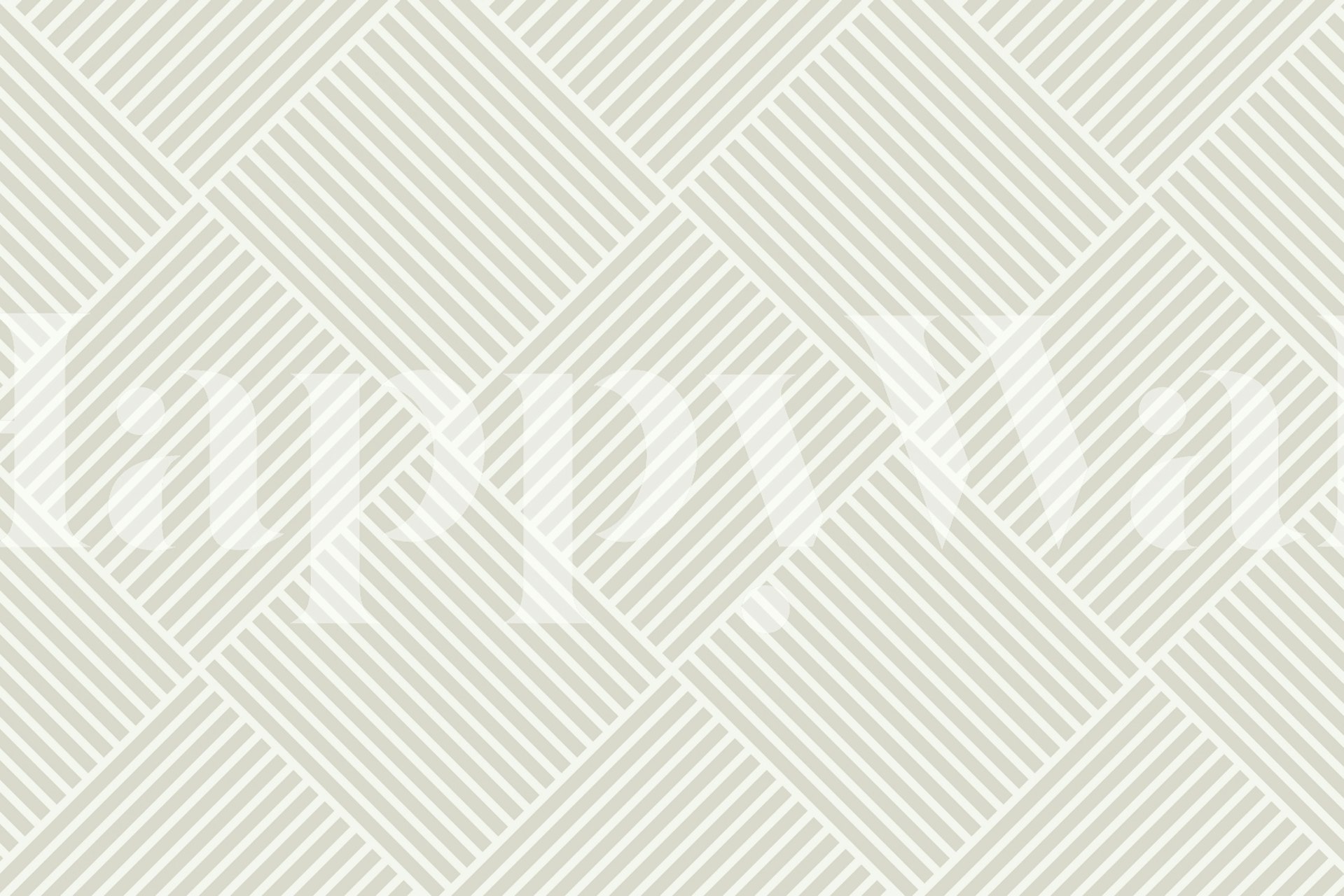 Papier peint Japandi Natural Stripes dans une pièce