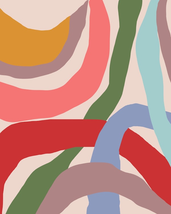 Colorful Abstract Waves